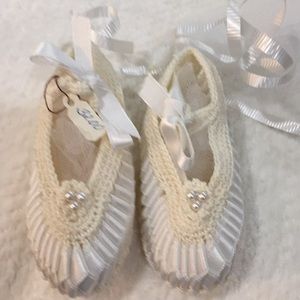 Vintage baby booties